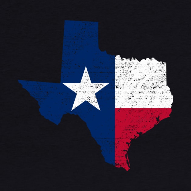 Texas State Star Flag by teevisionshop